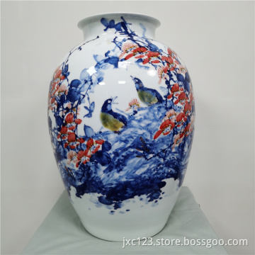 Handmade ceramic vase home decor